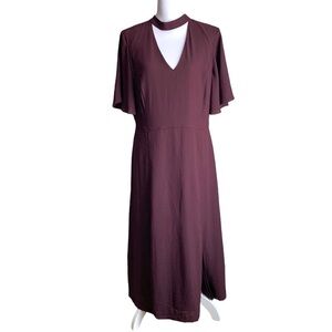 Ann Taylor Keyhole Neck Slits Size 14